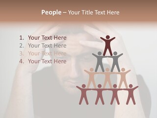 Tired Pressure Problem PowerPoint Template