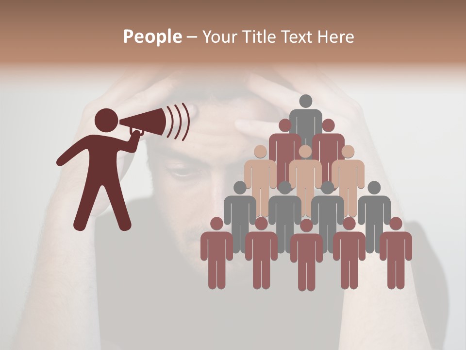 Tired Pressure Problem PowerPoint Template