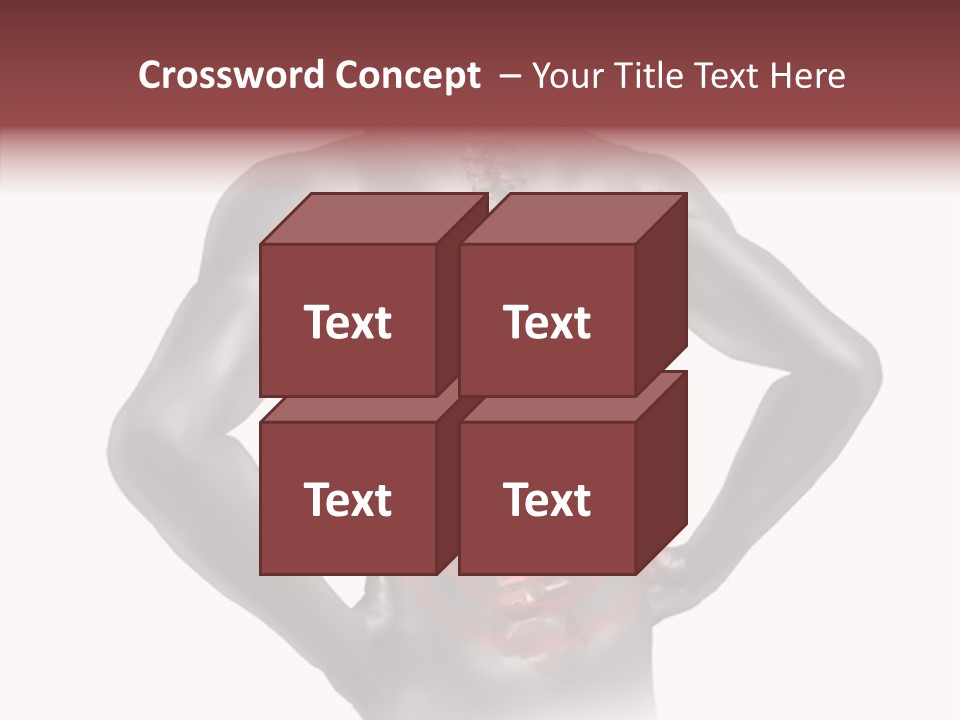 Spine Acupuncture Injury PowerPoint Template