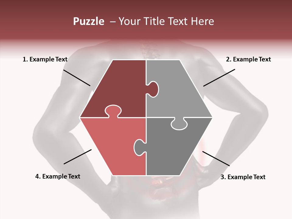 Spine Acupuncture Injury PowerPoint Template