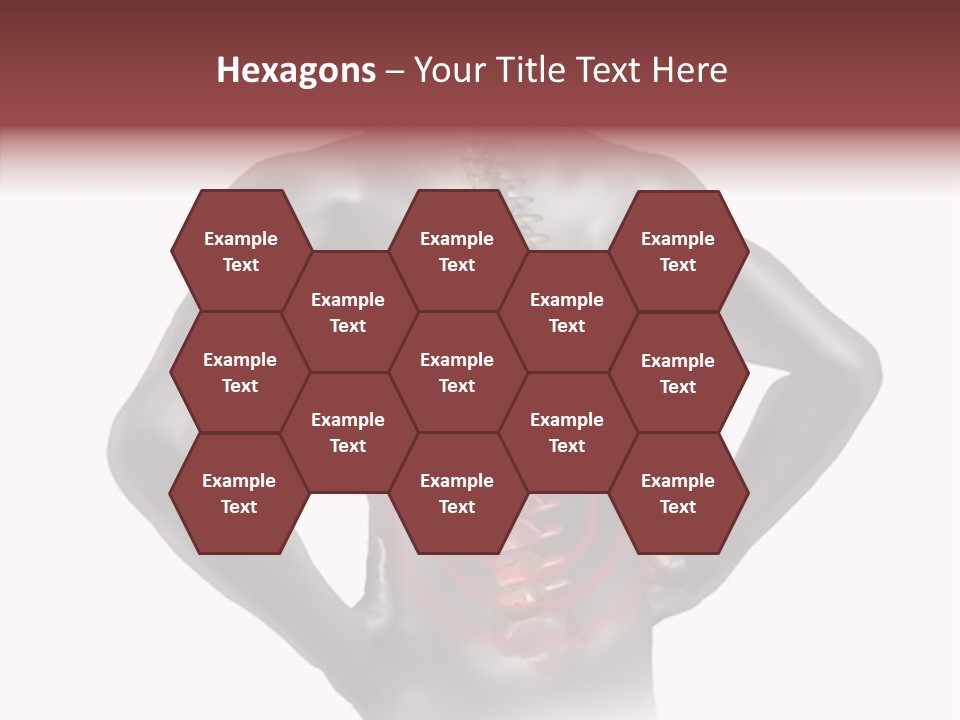 Spine Acupuncture Injury PowerPoint Template