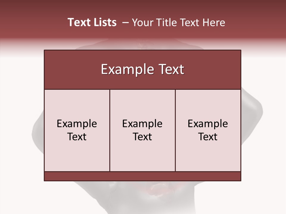 Spine Acupuncture Injury PowerPoint Template