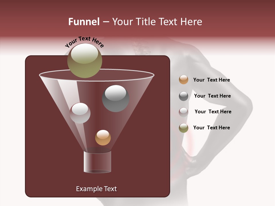 Spine Acupuncture Injury PowerPoint Template