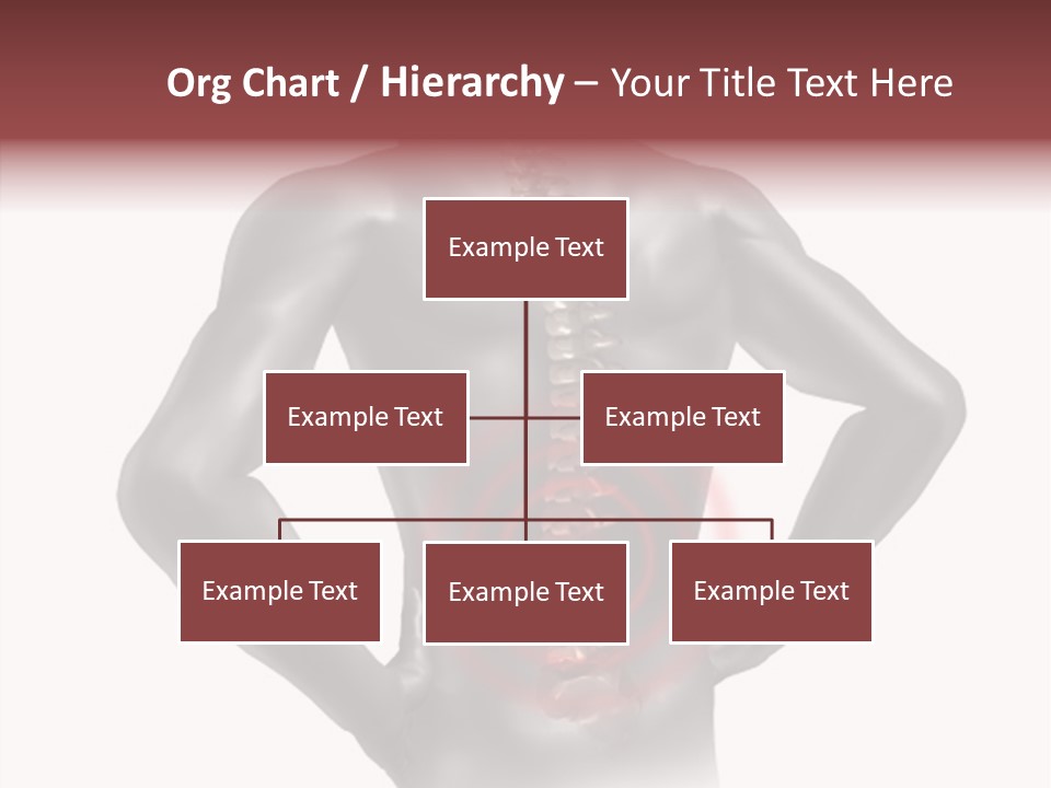 Spine Acupuncture Injury PowerPoint Template