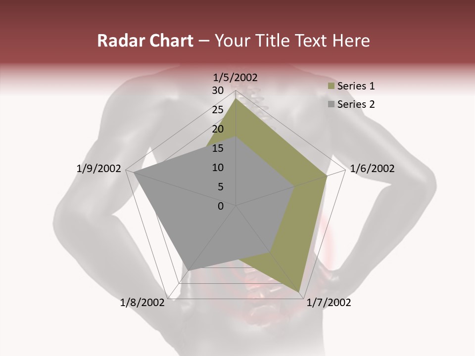 Spine Acupuncture Injury PowerPoint Template