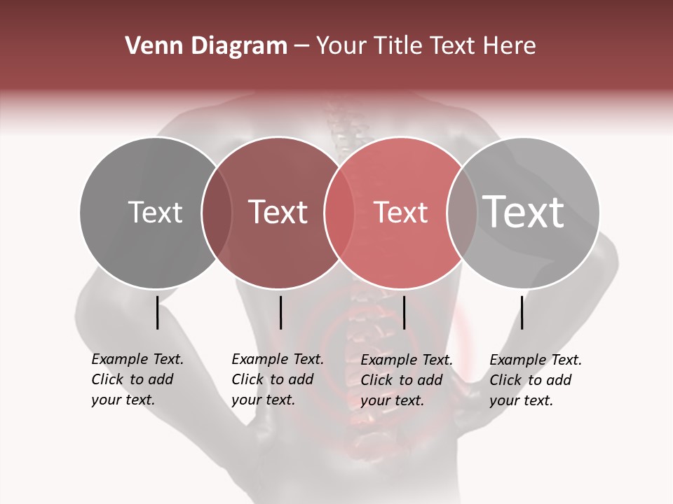 Spine Acupuncture Injury PowerPoint Template