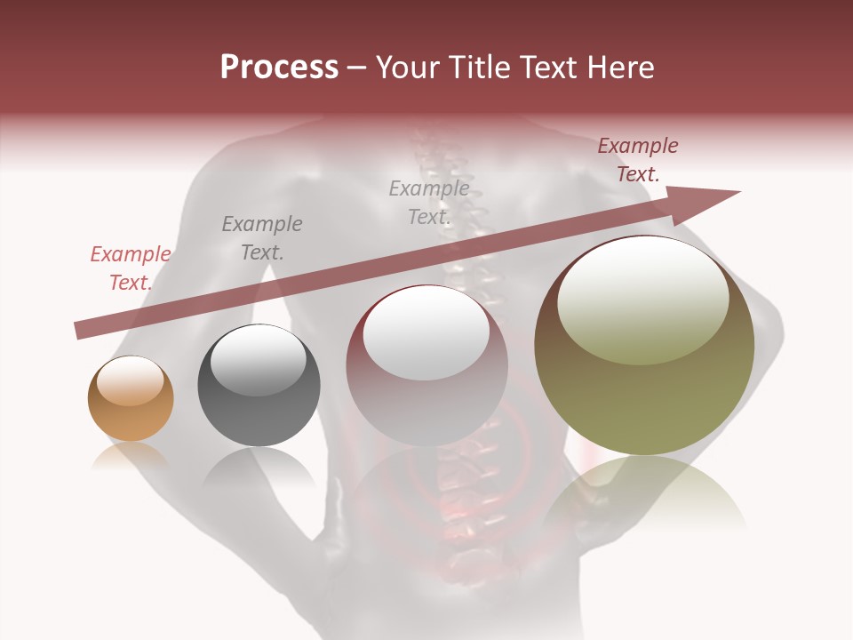Spine Acupuncture Injury PowerPoint Template