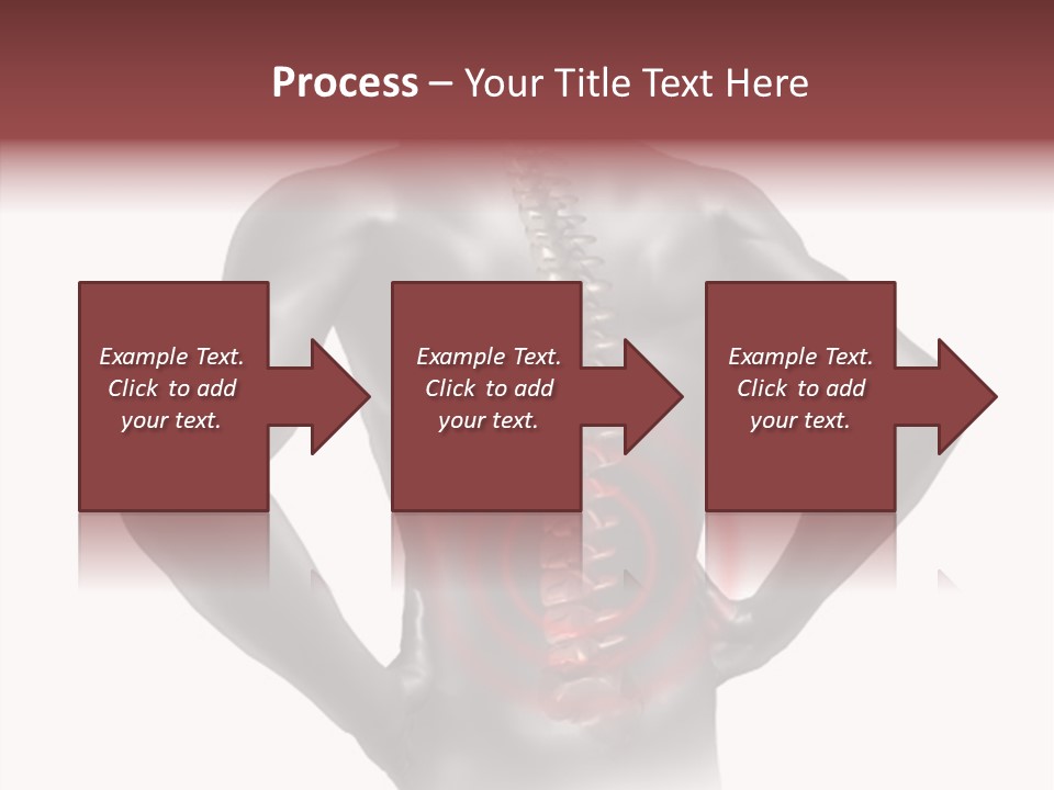 Spine Acupuncture Injury PowerPoint Template