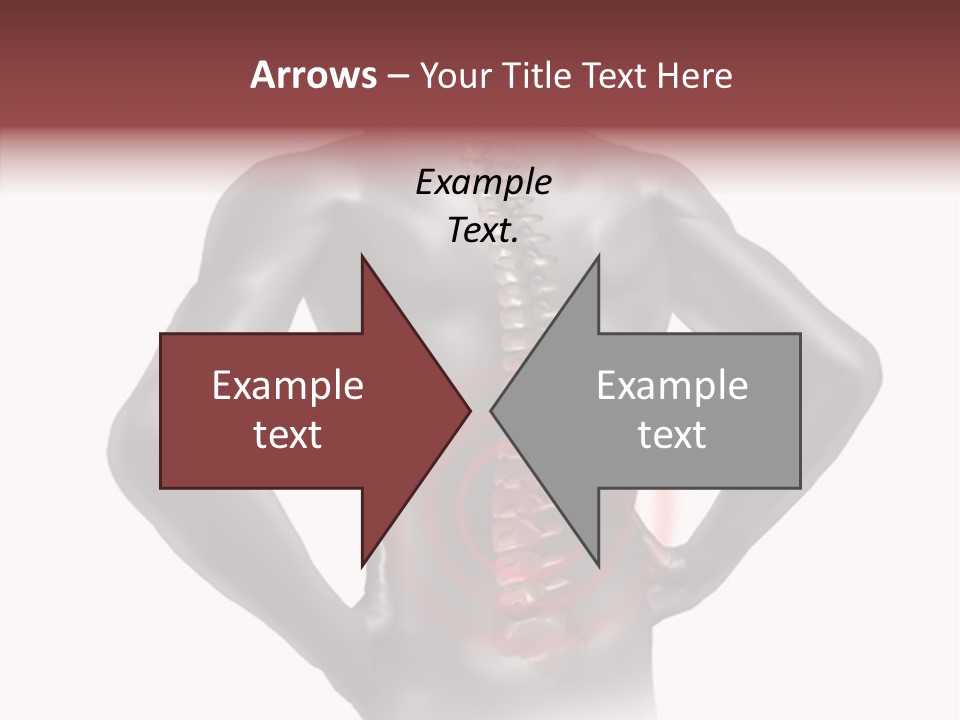 Spine Acupuncture Injury PowerPoint Template