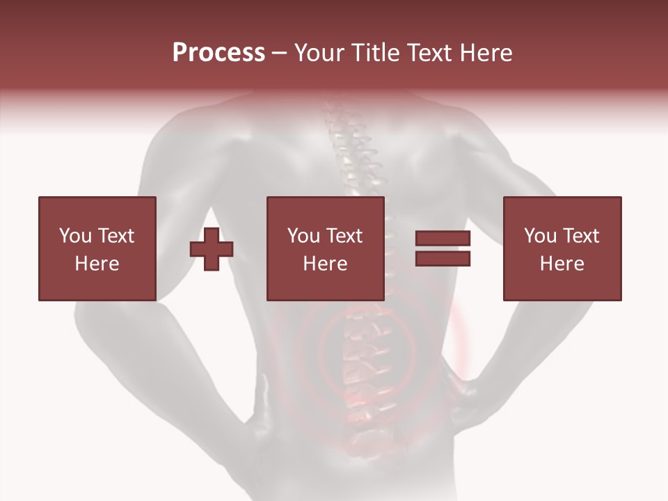 Spine Acupuncture Injury PowerPoint Template