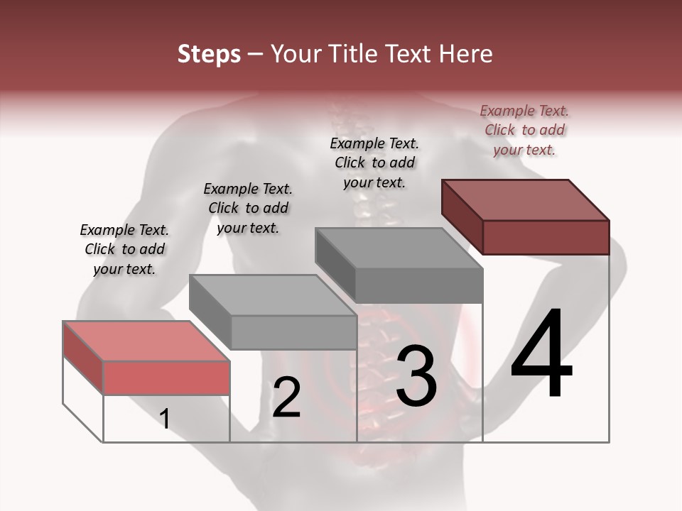 Spine Acupuncture Injury PowerPoint Template