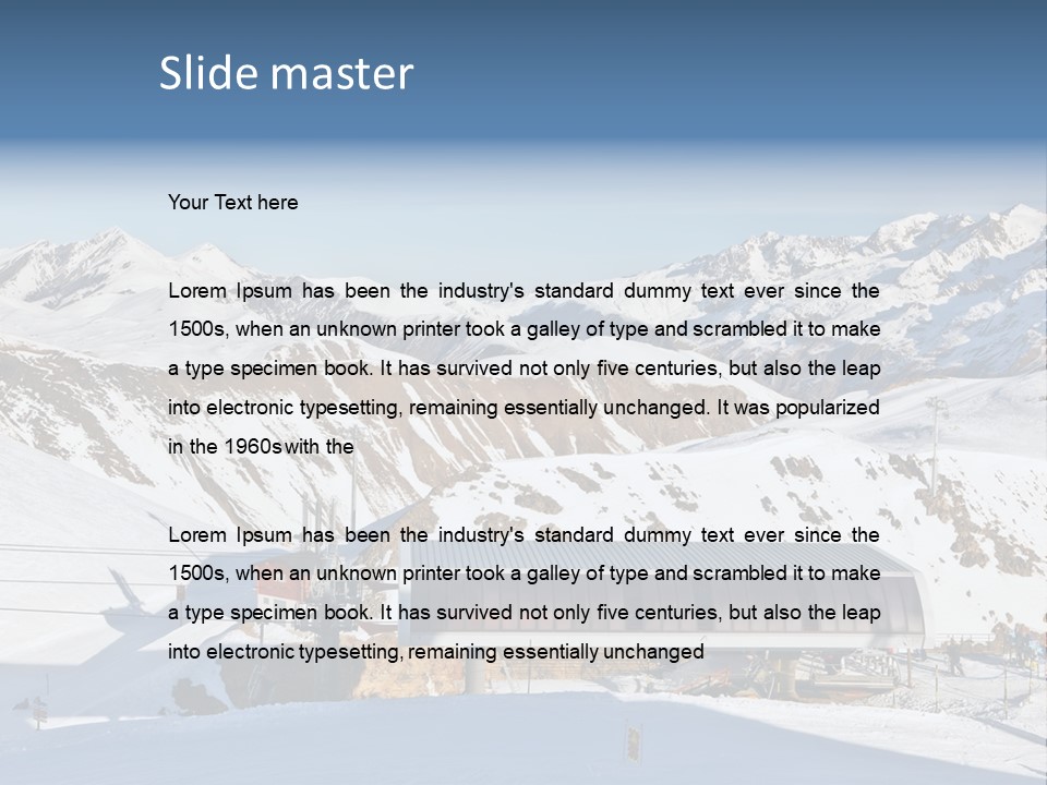 Cable French Light PowerPoint Template