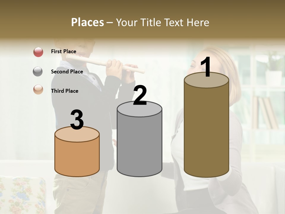 Happy Junior Pupil PowerPoint Template