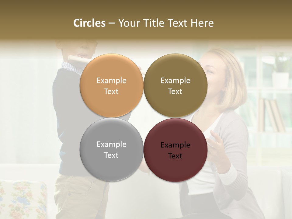 Happy Junior Pupil PowerPoint Template