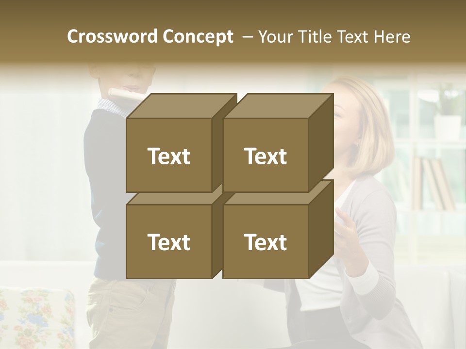 Happy Junior Pupil PowerPoint Template