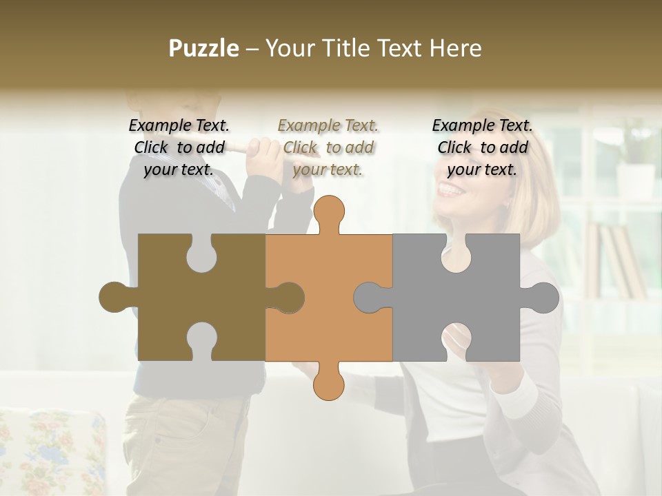 Happy Junior Pupil PowerPoint Template