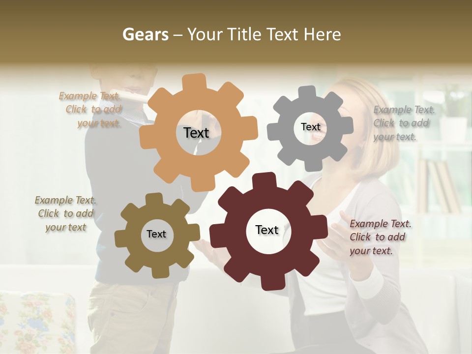 Happy Junior Pupil PowerPoint Template