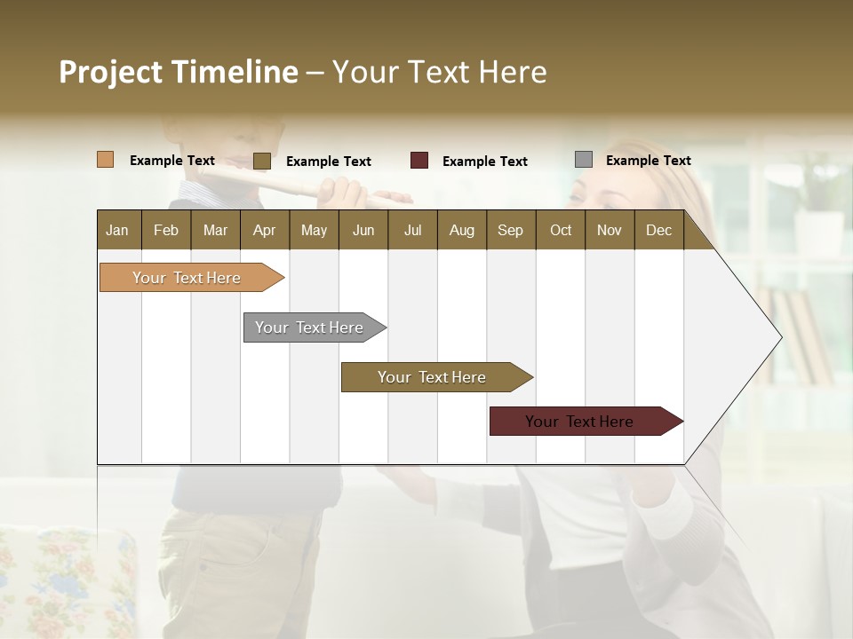 Happy Junior Pupil PowerPoint Template