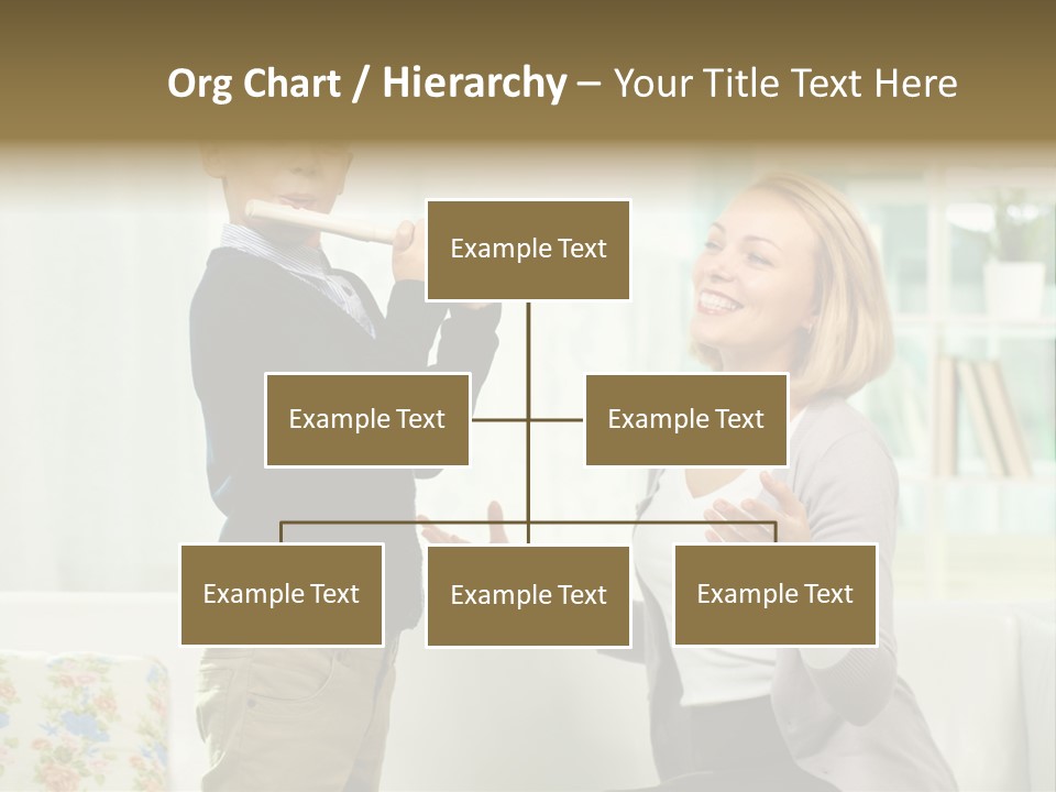 Happy Junior Pupil PowerPoint Template