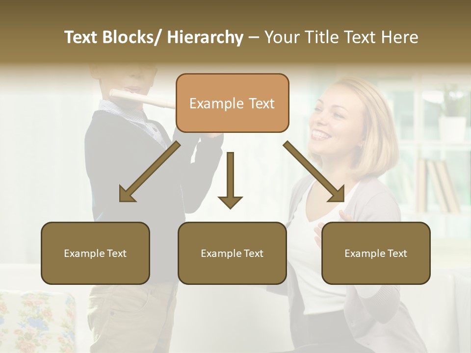 Happy Junior Pupil PowerPoint Template