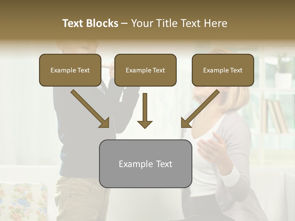 Happy Junior Pupil PowerPoint Template
