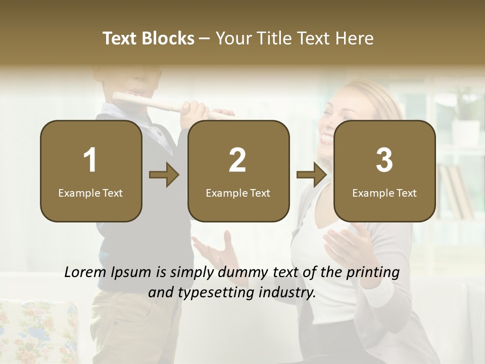 Happy Junior Pupil PowerPoint Template