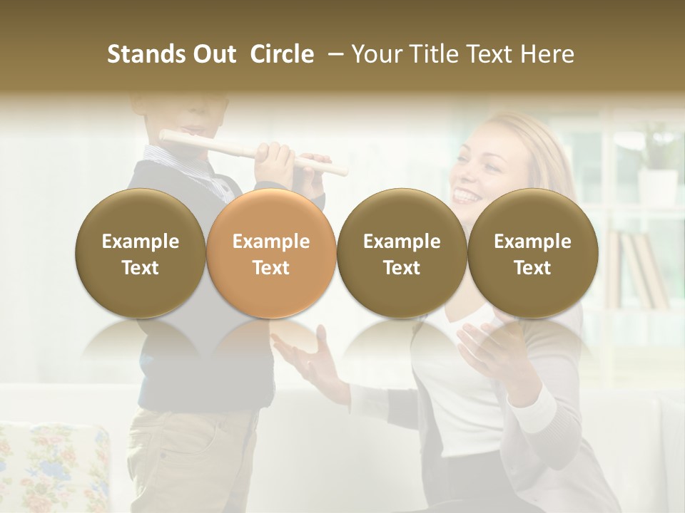 Happy Junior Pupil PowerPoint Template