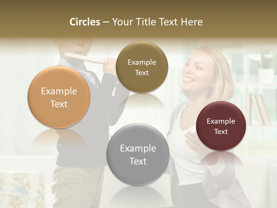 Happy Junior Pupil PowerPoint Template