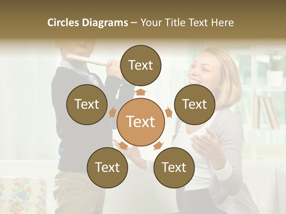 Happy Junior Pupil PowerPoint Template