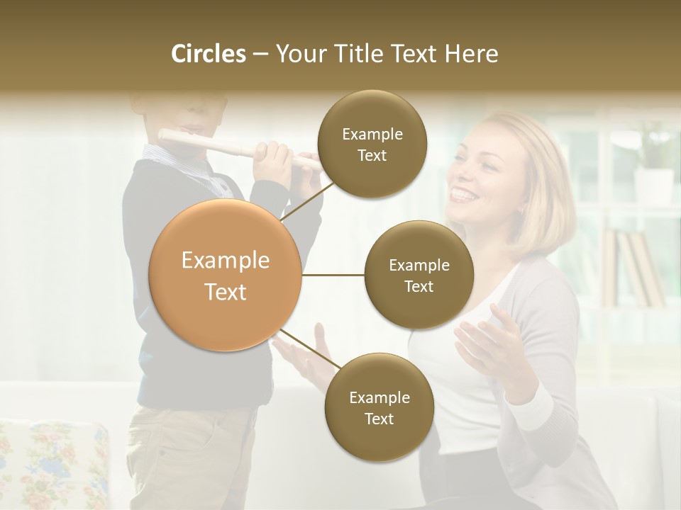 Happy Junior Pupil PowerPoint Template