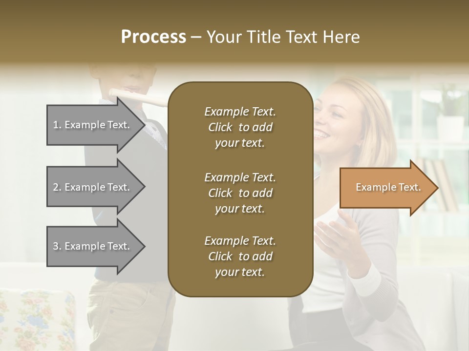 Happy Junior Pupil PowerPoint Template