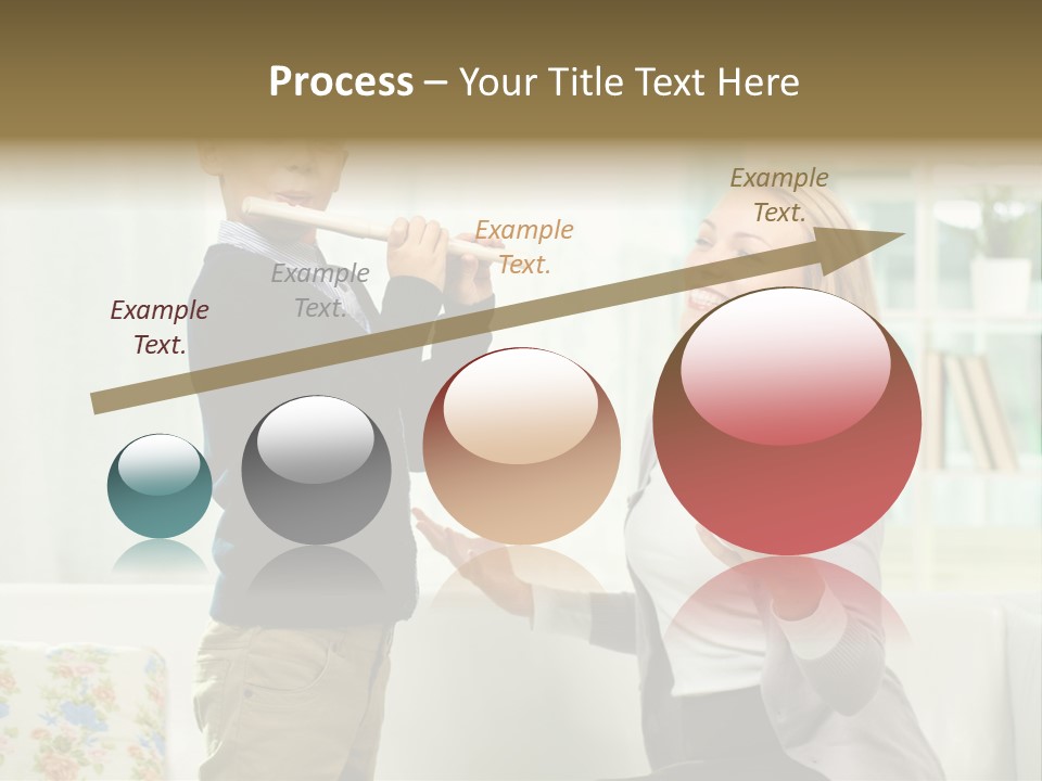Happy Junior Pupil PowerPoint Template