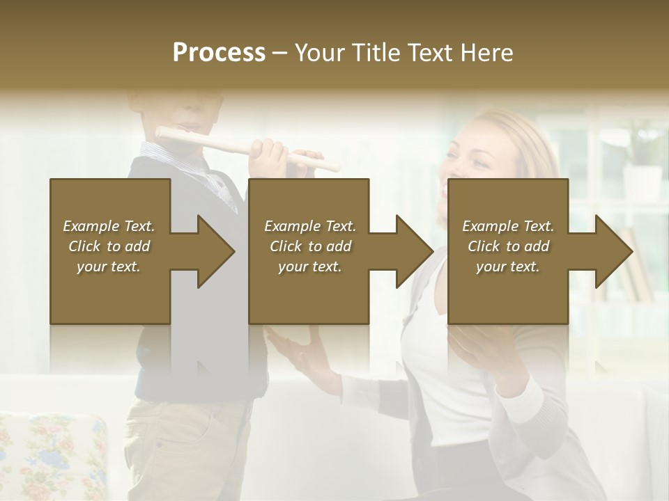 Happy Junior Pupil PowerPoint Template