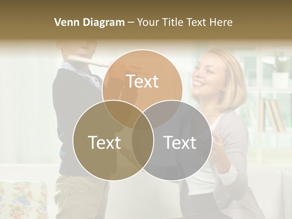 Happy Junior Pupil PowerPoint Template