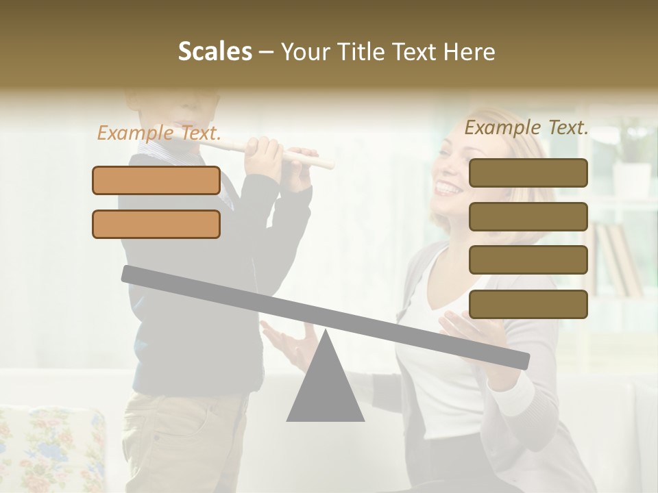 Happy Junior Pupil PowerPoint Template