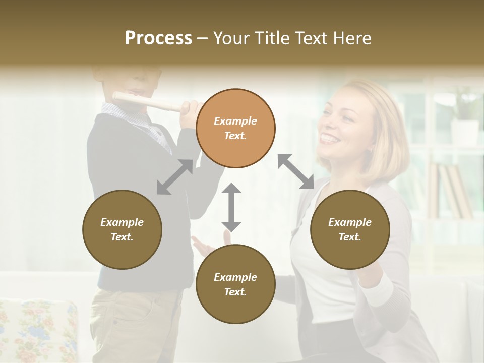 Happy Junior Pupil PowerPoint Template