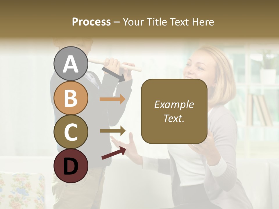 Happy Junior Pupil PowerPoint Template