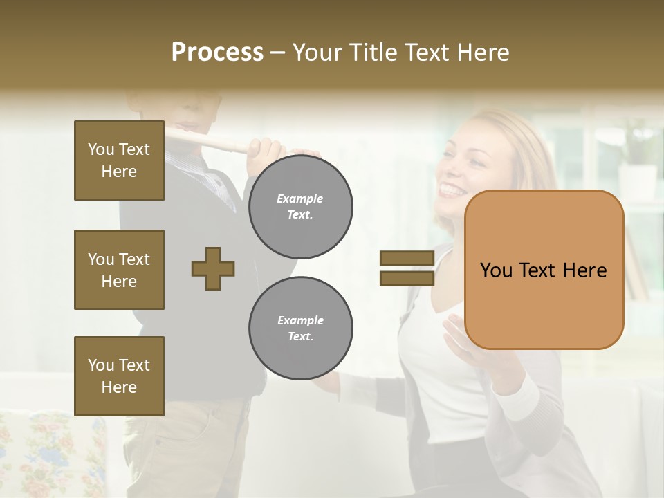 Happy Junior Pupil PowerPoint Template