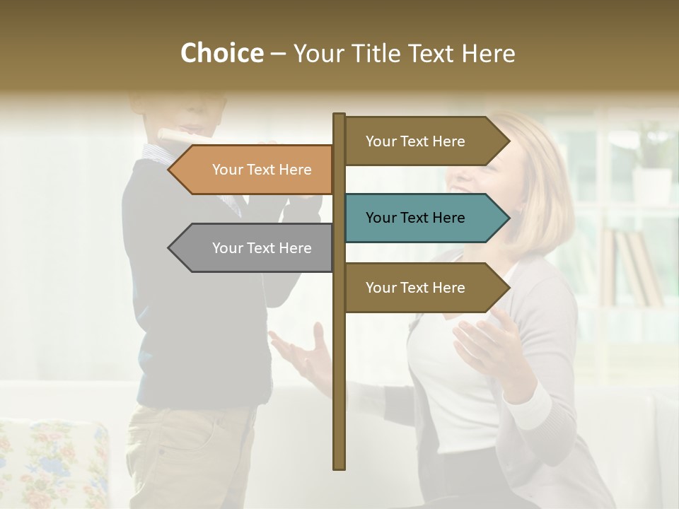 Happy Junior Pupil PowerPoint Template