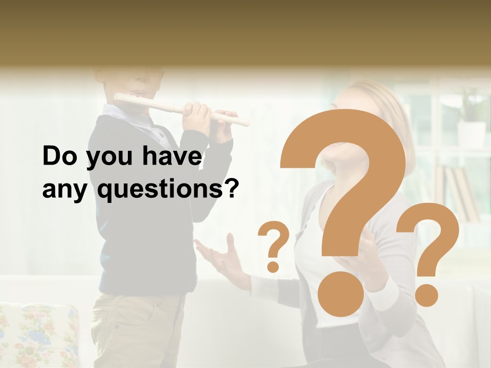 Happy Junior Pupil PowerPoint Template