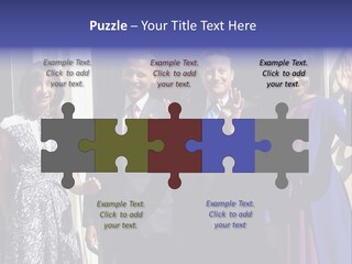 Person Entertainment Half Length PowerPoint Template