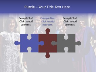 Person Entertainment Half Length PowerPoint Template