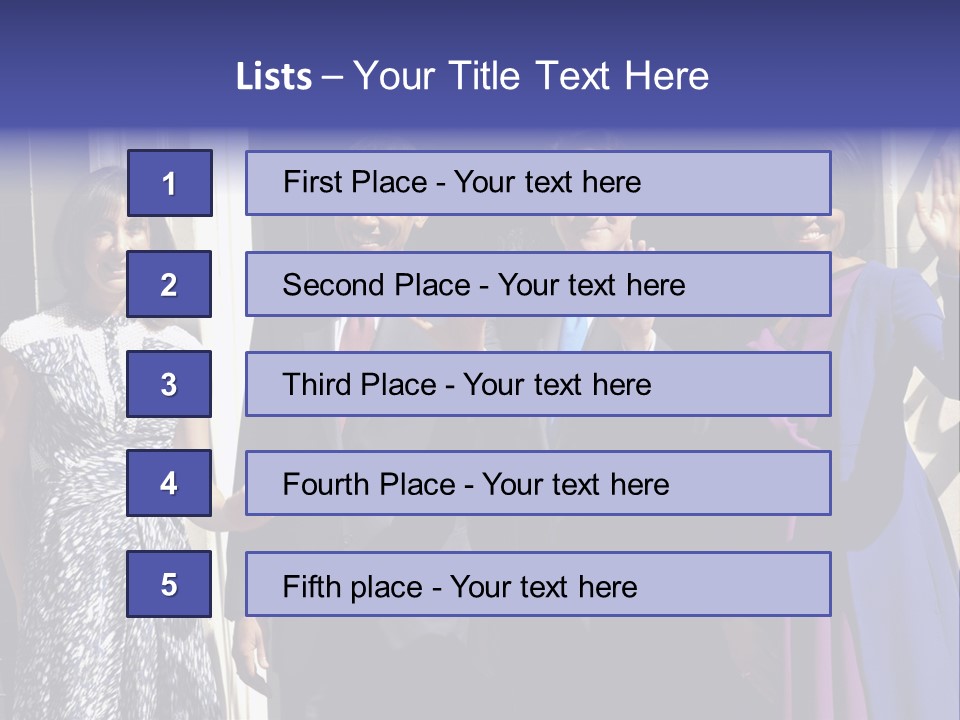 Person Entertainment Half Length PowerPoint Template