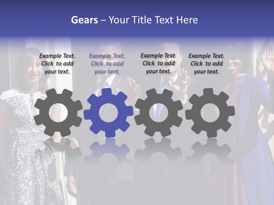 Person Entertainment Half Length PowerPoint Template