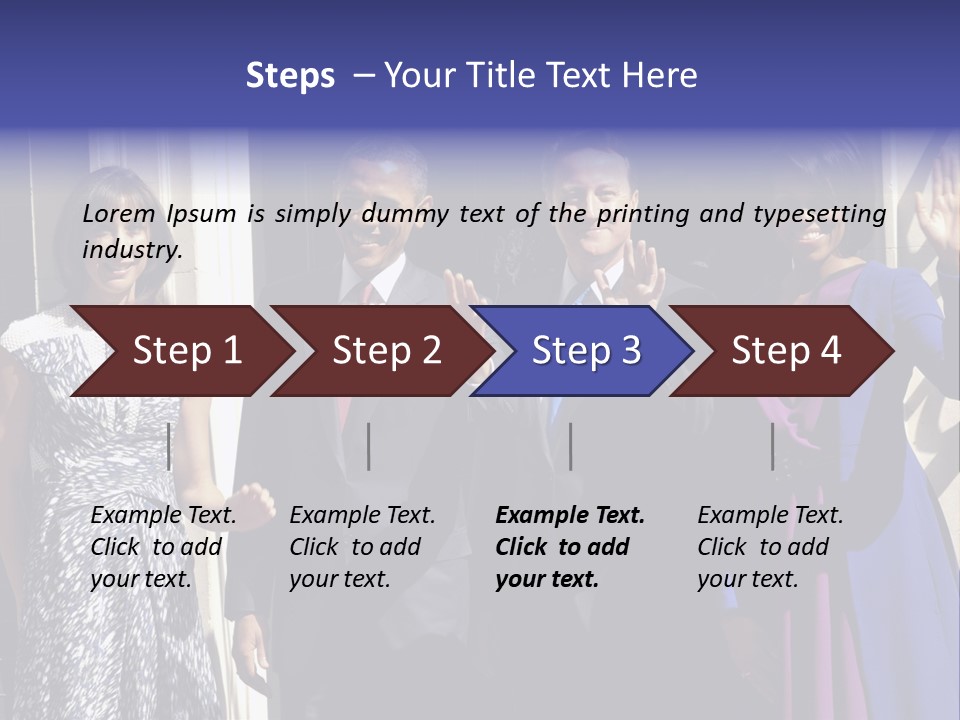 Person Entertainment Half Length PowerPoint Template