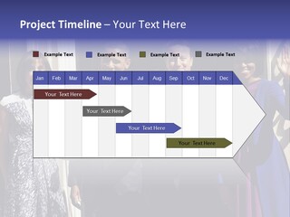 Person Entertainment Half Length PowerPoint Template