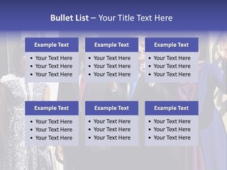Person Entertainment Half Length PowerPoint Template