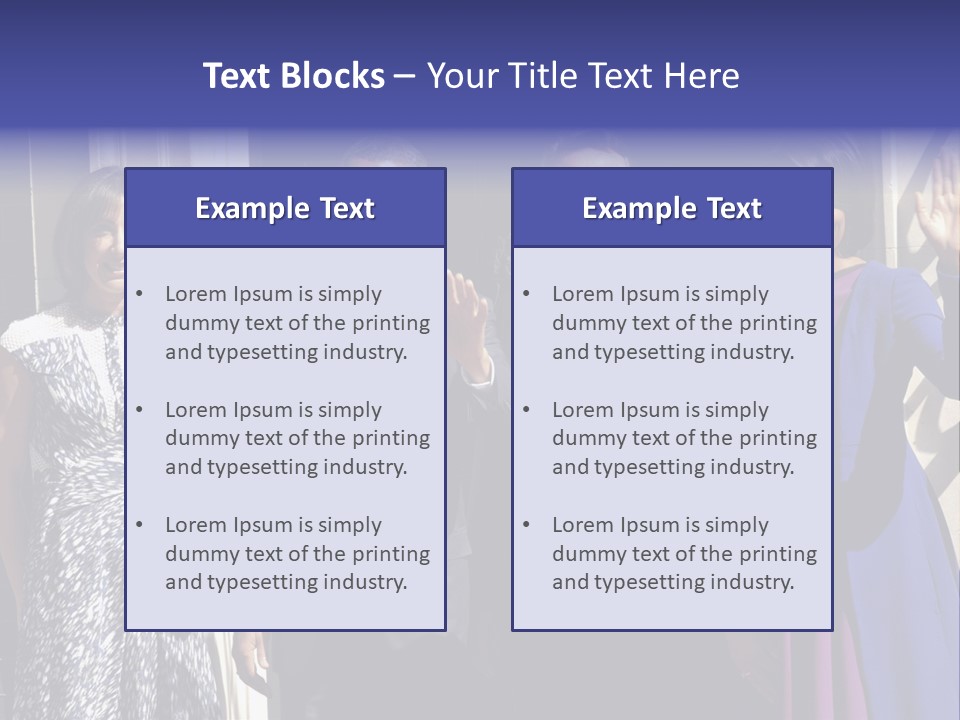 Person Entertainment Half Length PowerPoint Template