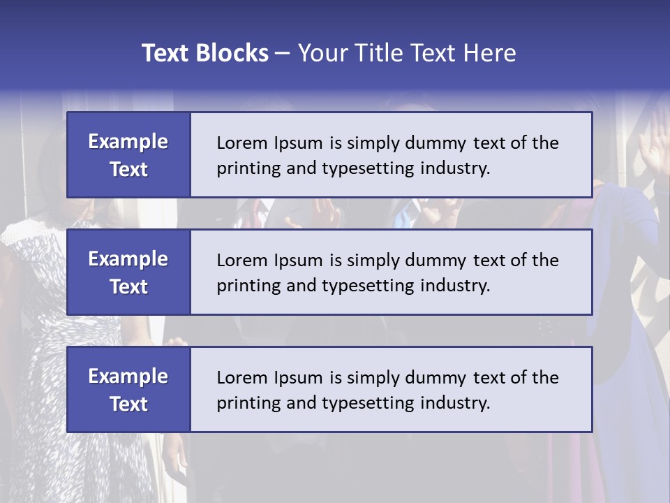 Person Entertainment Half Length PowerPoint Template