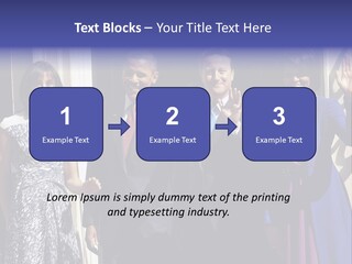 Person Entertainment Half Length PowerPoint Template